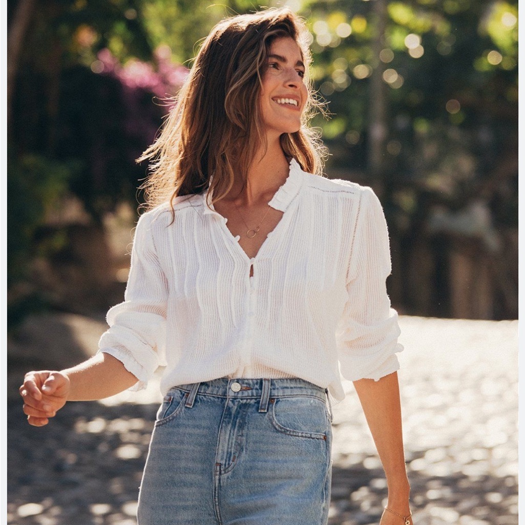 Faherty Willa Top